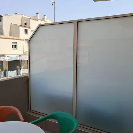 아파트 4 Couchages Le Mole 아그