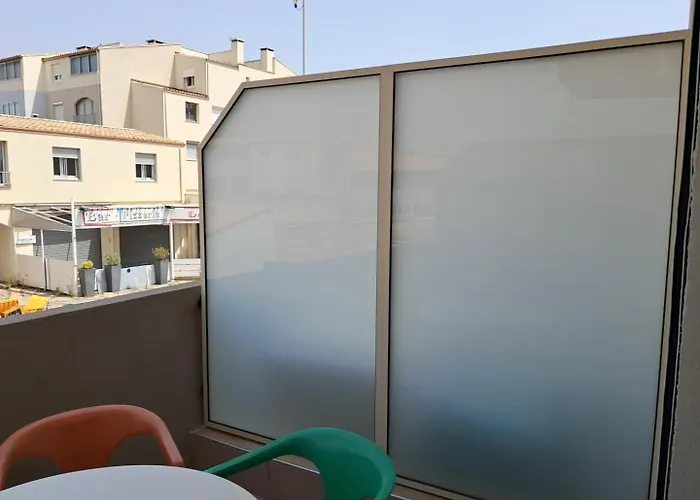 아파트 4 Couchages Le Mole 아그